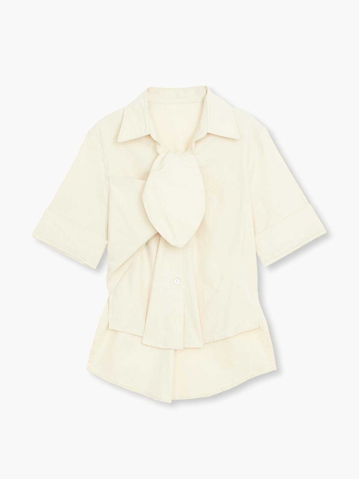 Inside Out Linen Shirt - Cream