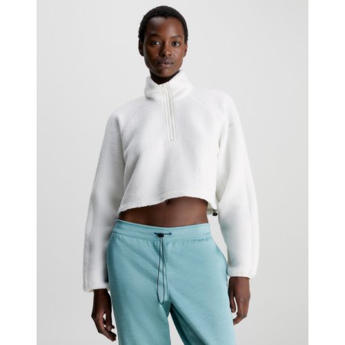  Calvin Klein Sport Teddy Sherpa Hybrid Hoodie