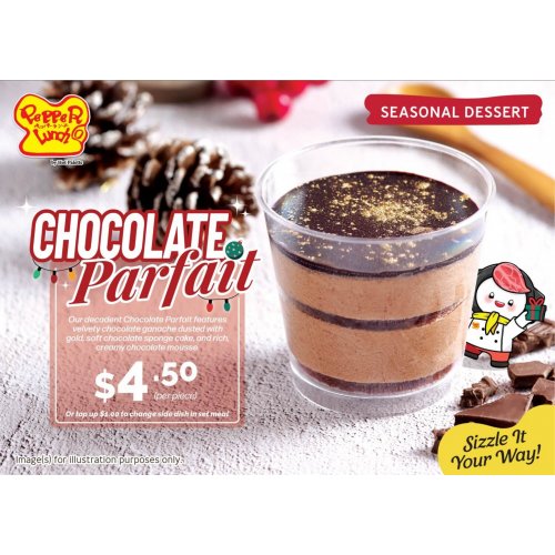 Enjoy Seasonal Chocolate Parfait