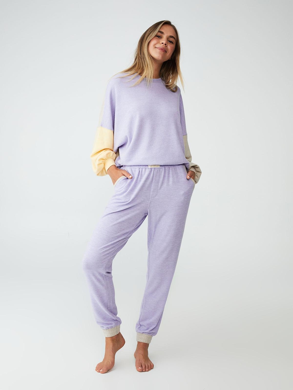 Super Soft Slim Boxer Pants - Lilac