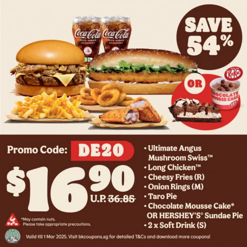 Splurge and save 54% on the ultimate indulgent feast for two!