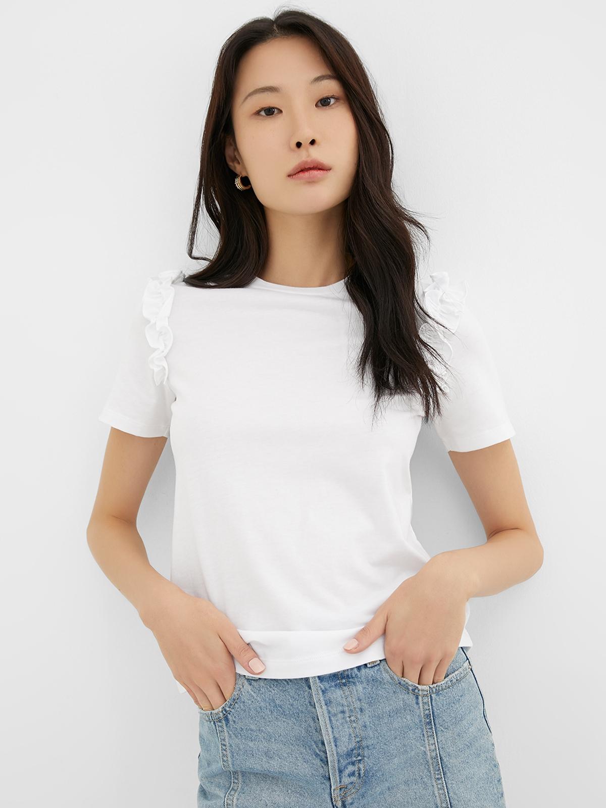 Sustainable Short Sleeve Tee - White