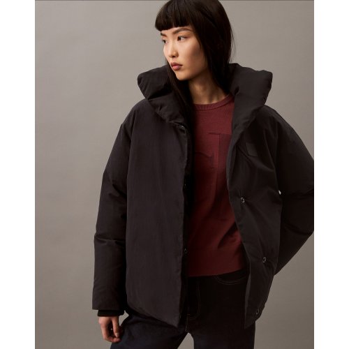  Heavyweight Cropped Puffer Coat