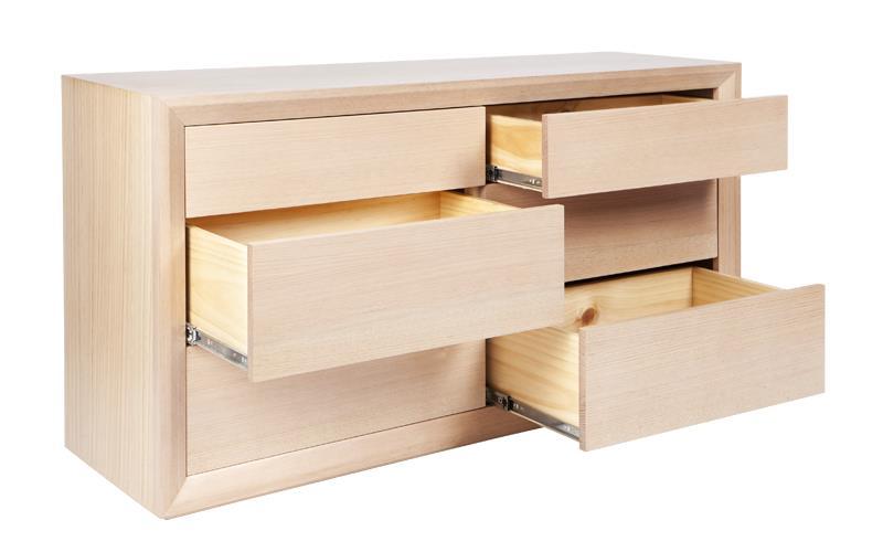 Clempton  custom 6 drawer timber dresser