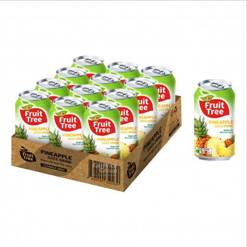 F&N Fruit Tree Pineapple Juice Drink (24x300ml)