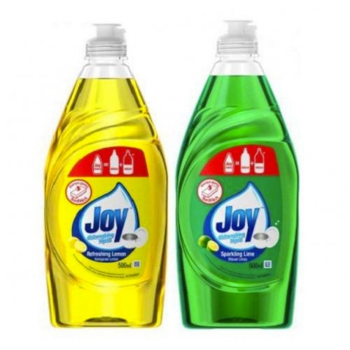 JOY Dishwashing Liquid Lime/Lemon 500ml/485ml