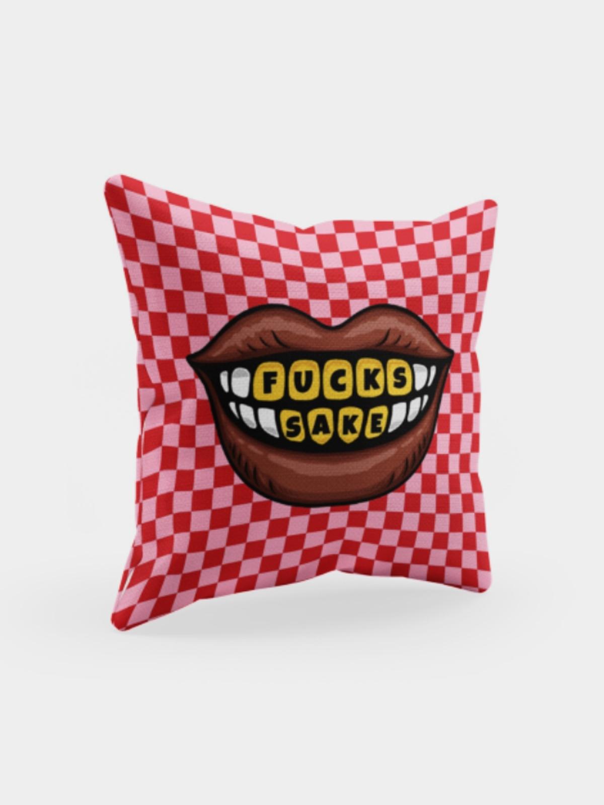 F**ks Sake Cushion Cover - Pink