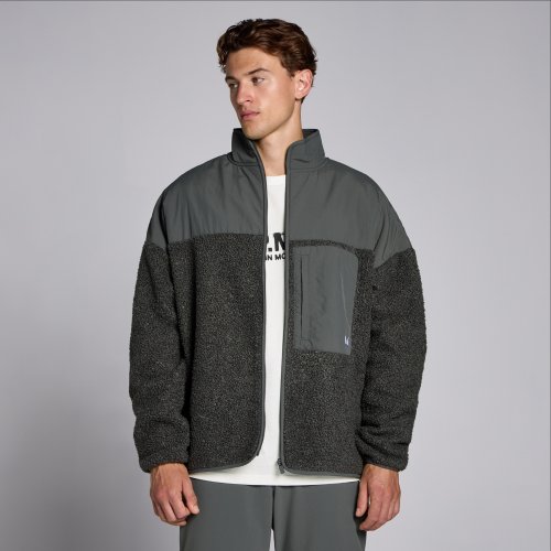 MP Men's Lifestyle Hybrid Fleece - Dark Grey