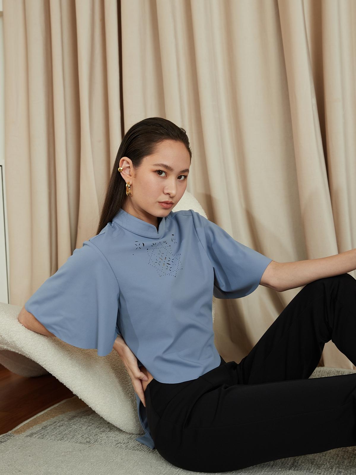 Kala Top - Powder Blue