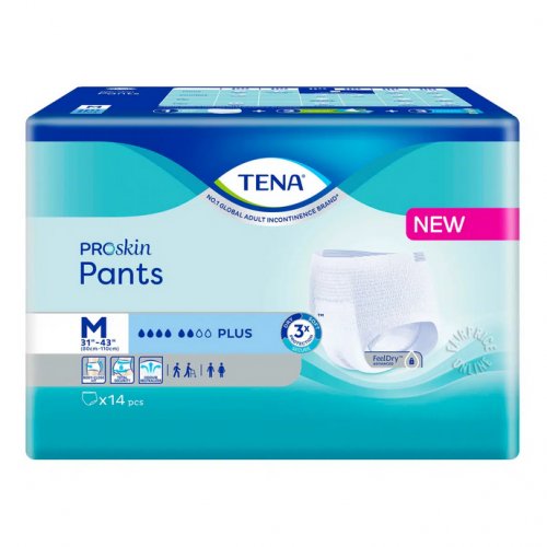 TENA Pants Plus Unisex Adult Diapers - M