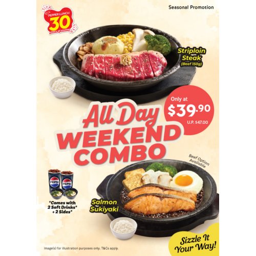 All Day Weekend Combo! 