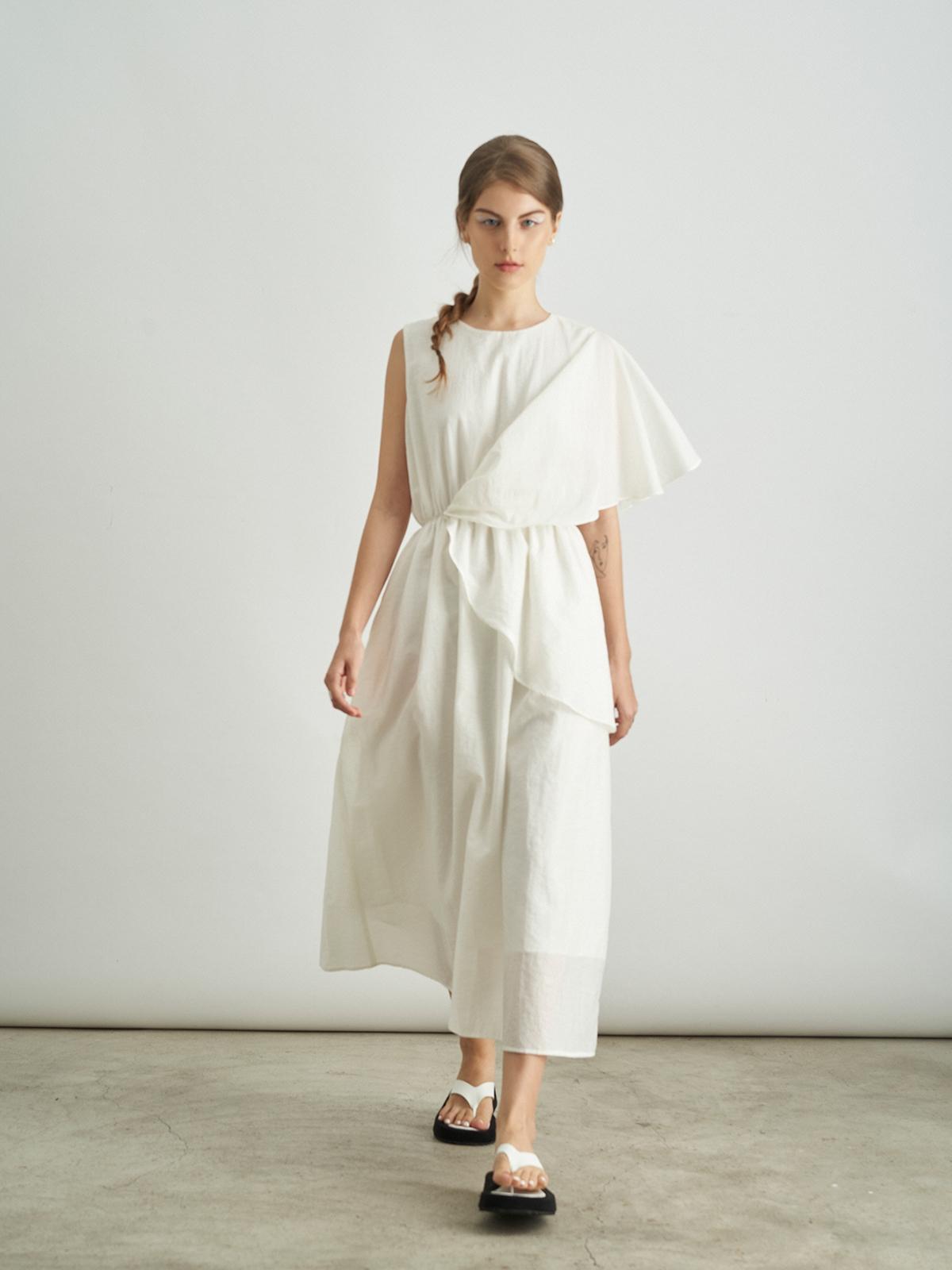 Nadiya Dress - White