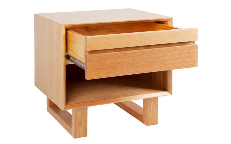 Bonsai custom timber bedside table