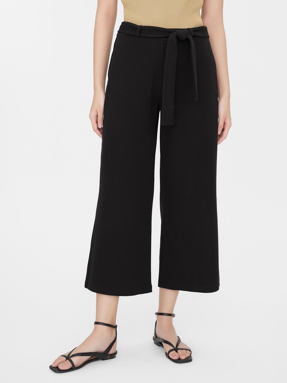 Filagen Tie Waist Pants - Black