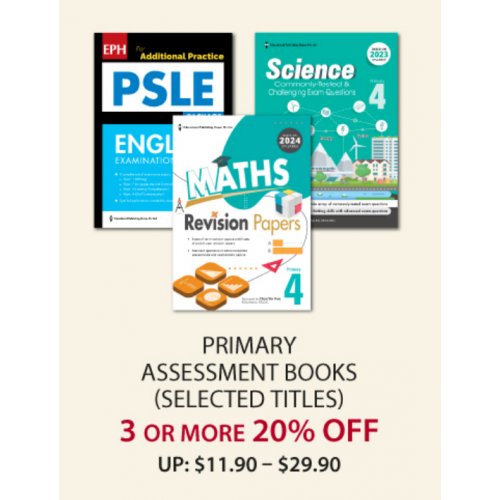 PRIMARY ASSESMENT BOOKS (SELECTED TITLES) 3 OR MORE 20% OFF