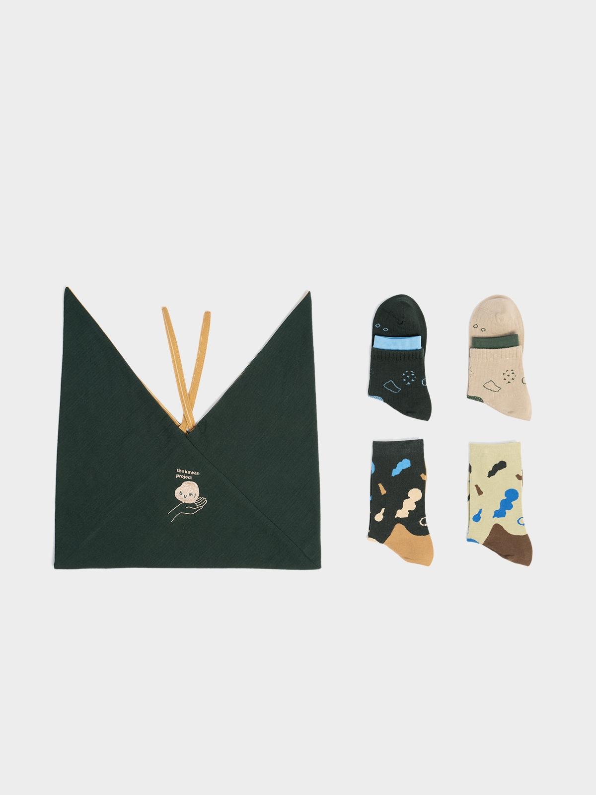 The Kawan Project : Bumi Gift Box D - Bistro green