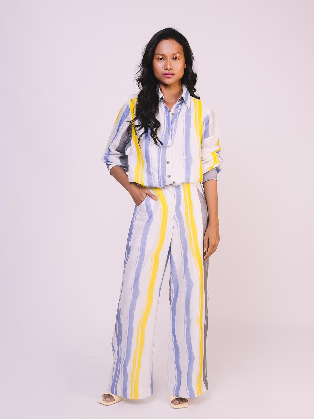 Primrose Striped Shirt - Multi Color