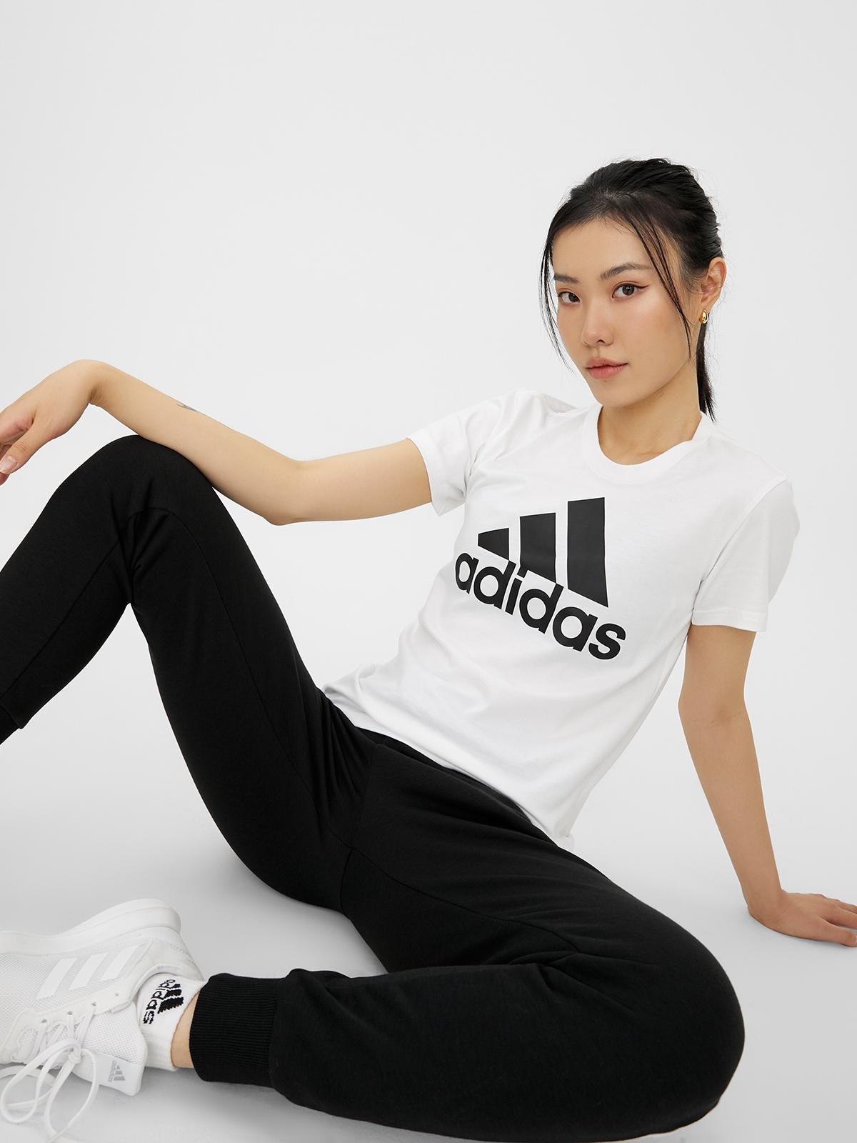 Loungewear Essentials Logo Tee - White