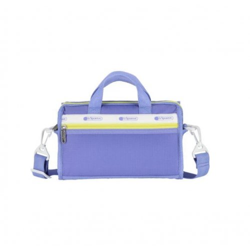Mini Duffel Crossbody Deep Periwinkle