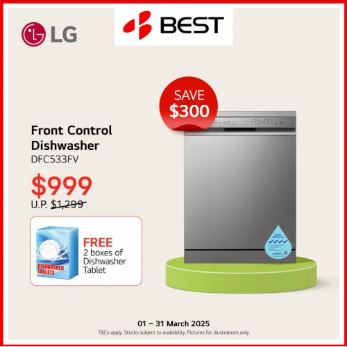 Front Control Dishwasher Dishwasher DFC533FV