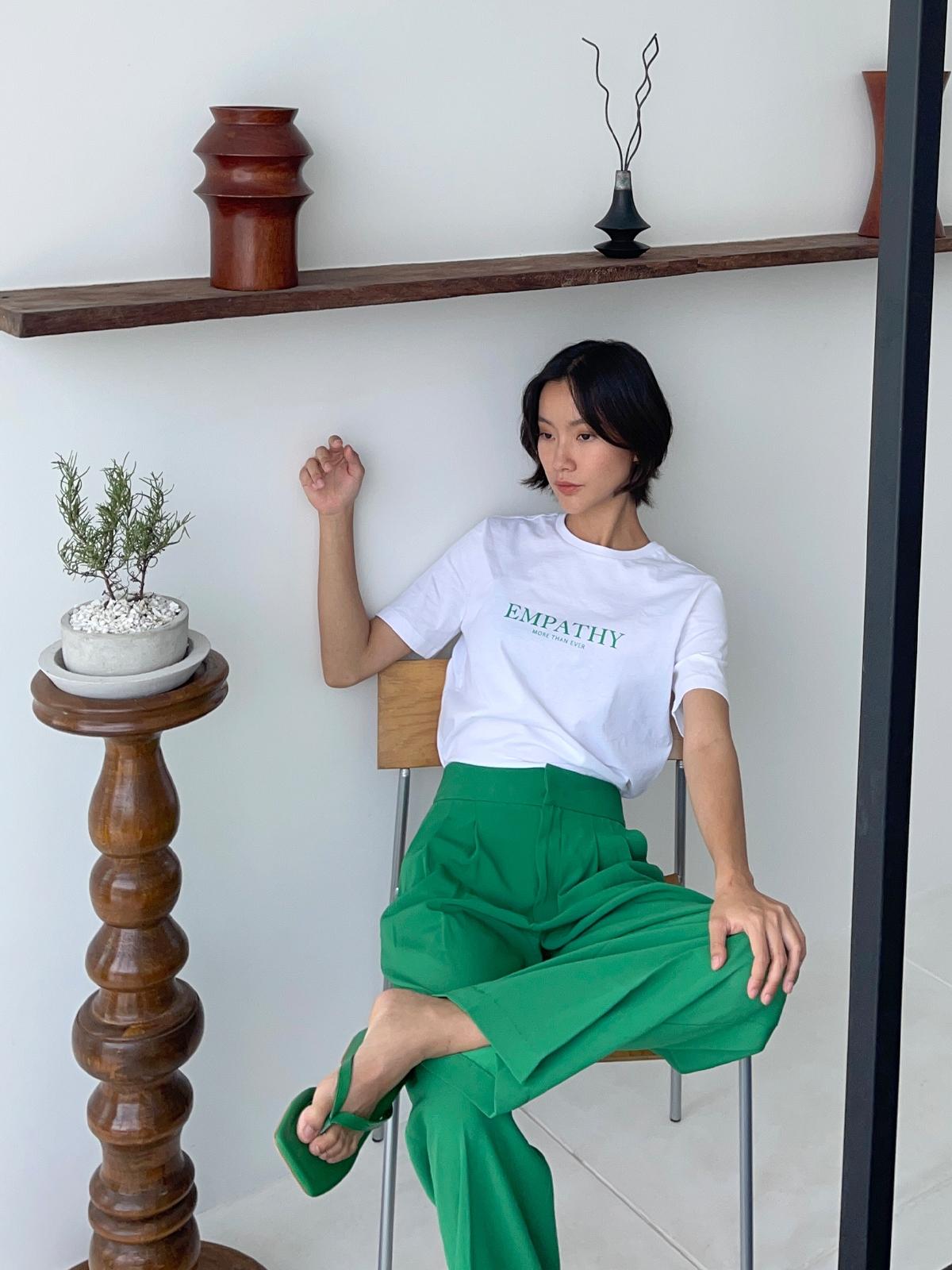 Sustainable Empathy More Than Ever Graphic Tee - White