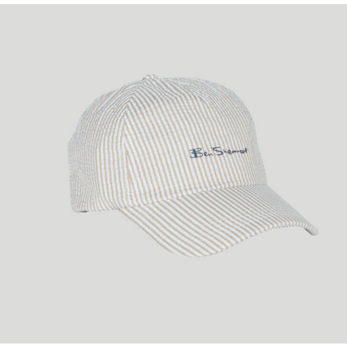 Seersucker Cap