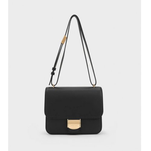 Violetta Boxy Bag - Black