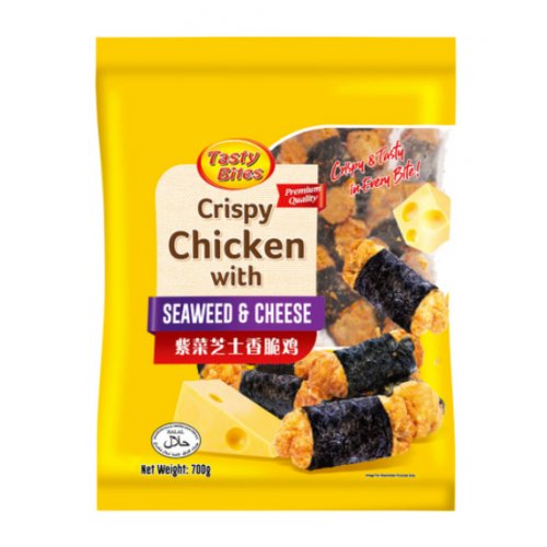 Tasty Bites Crispy Chicken With Seaweed & Cheese