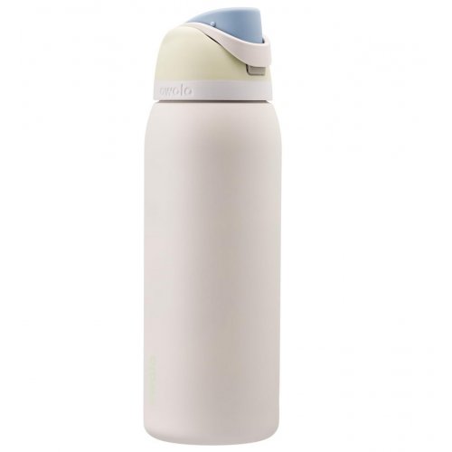  Owala FreeSip Insulated Stainless Steel Water Bottle with Straw for Sports and Travel, BPA-Free, 40oz, Iced Breeze 