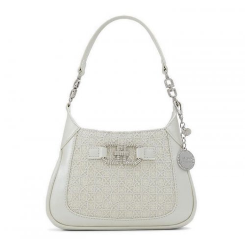 Abayder Women Shoulder Bag - White-Bone