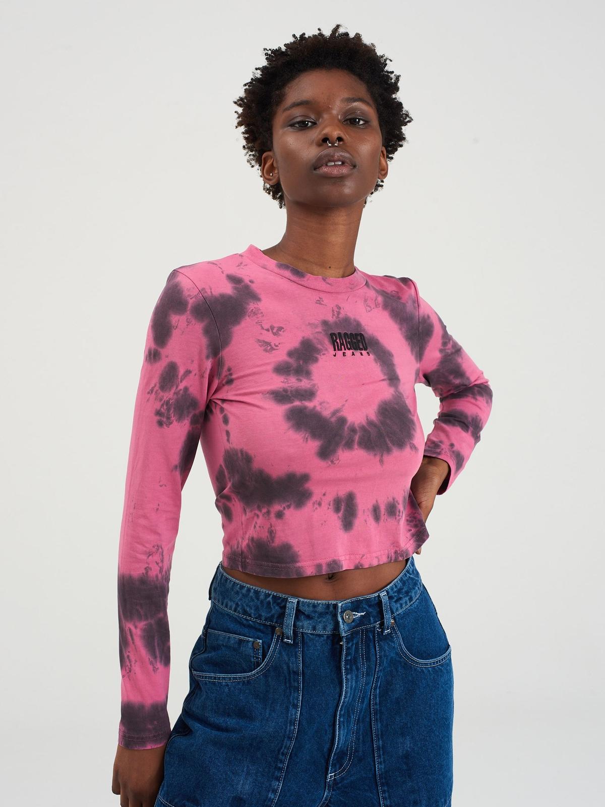 Spiralling Tee - Pink