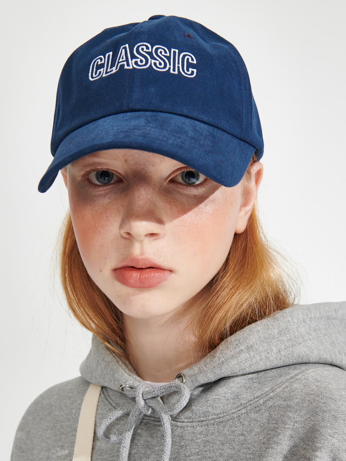 Wonder Visitor x Classic Logo Ball Cap - Navy