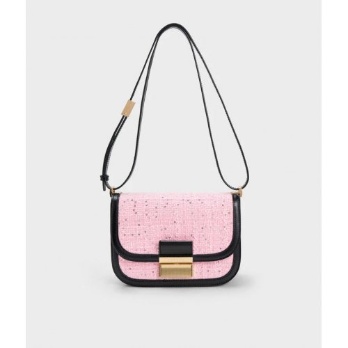 Charlot Tweed Bag - Multi