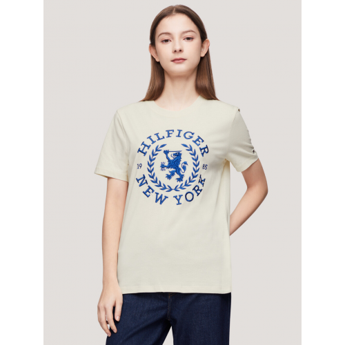 Crest Embroidery T-Shirt