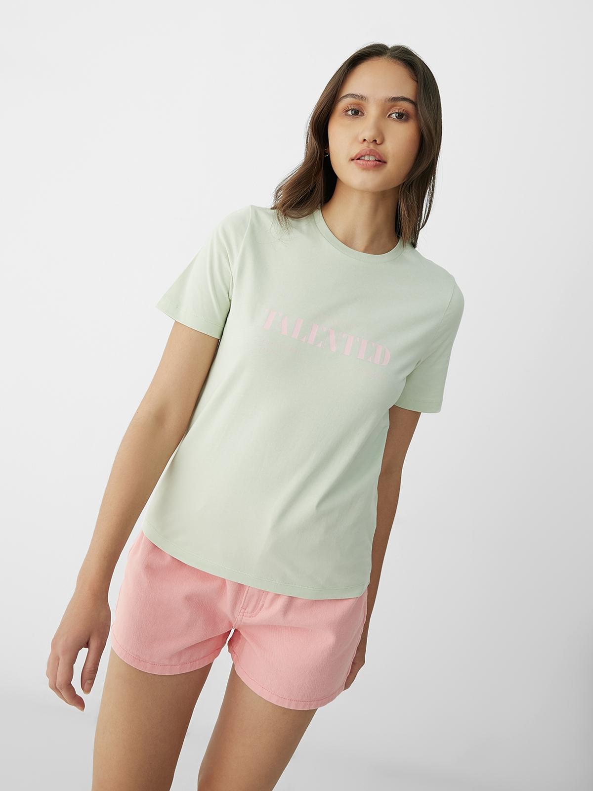 Talented Graphic Print Tee - Green