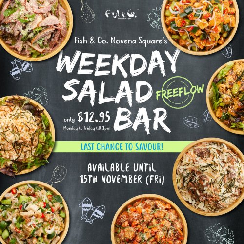Enjoy Free Flow Weekday Salad
