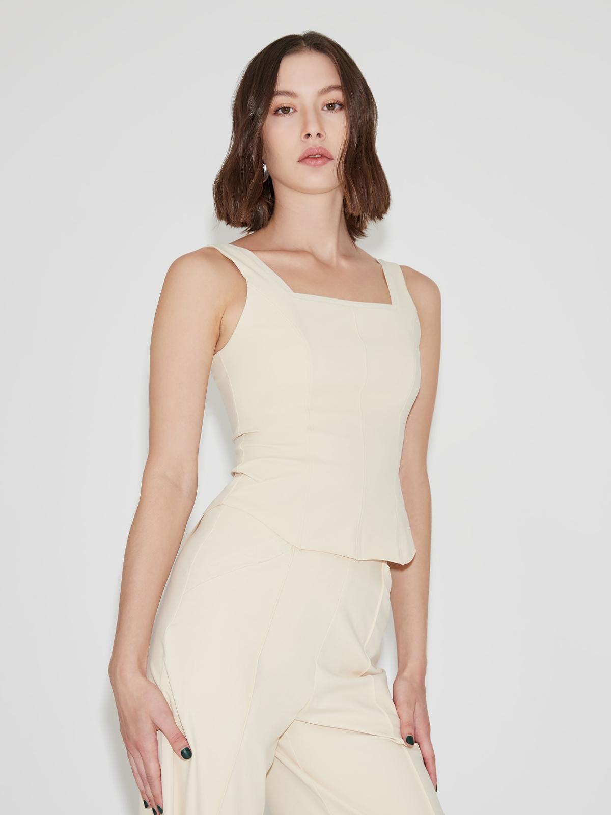 Esen Corset Top - Cream