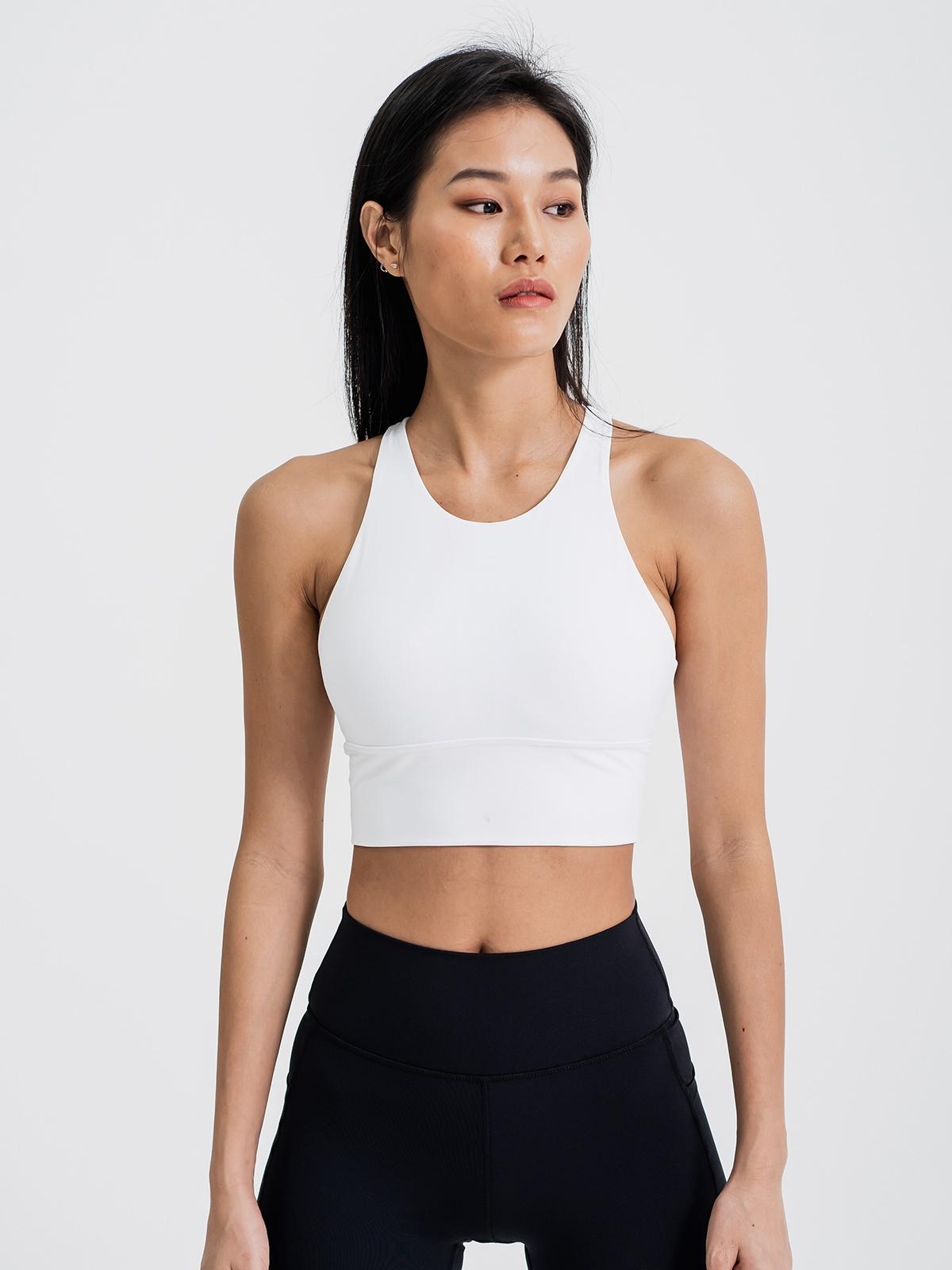Studio Crop Top - White