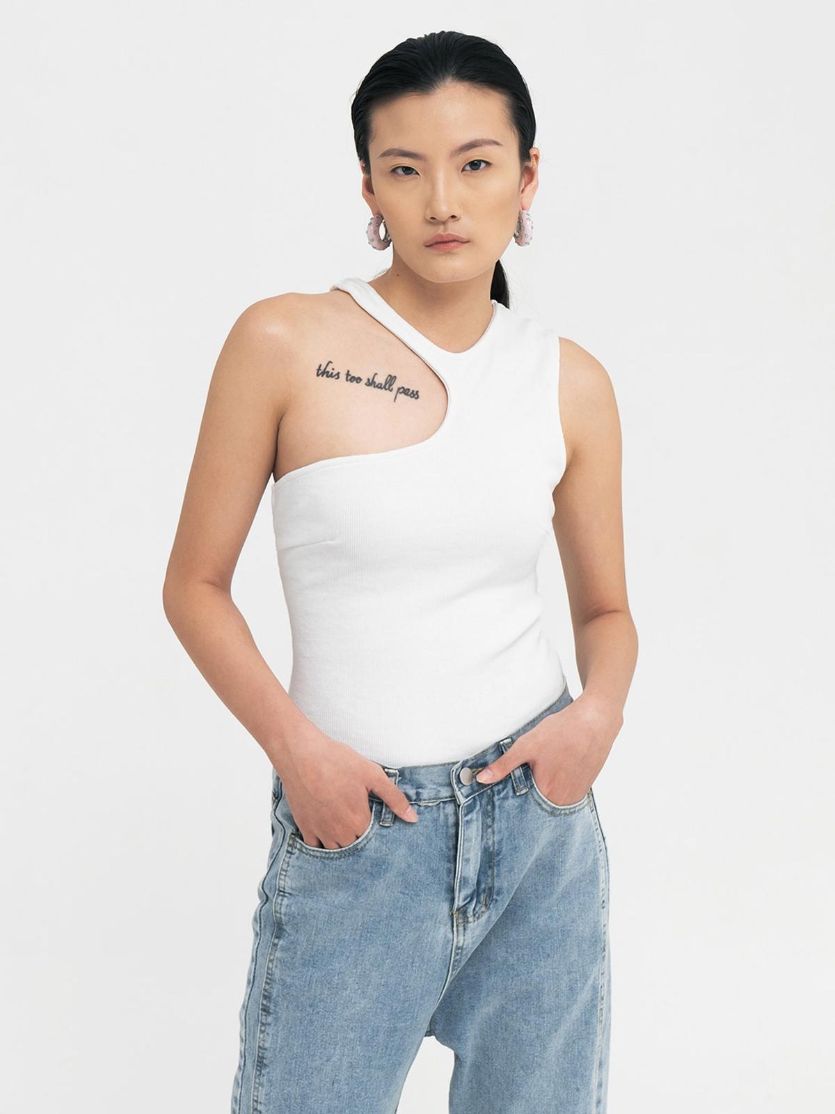 Leap Top - White