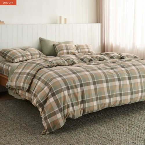 Joey Gingham Quilt Cover