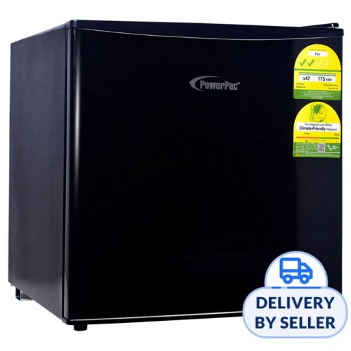 PowerPac 50L Bar Fridge with Lock (PPBF555BK)