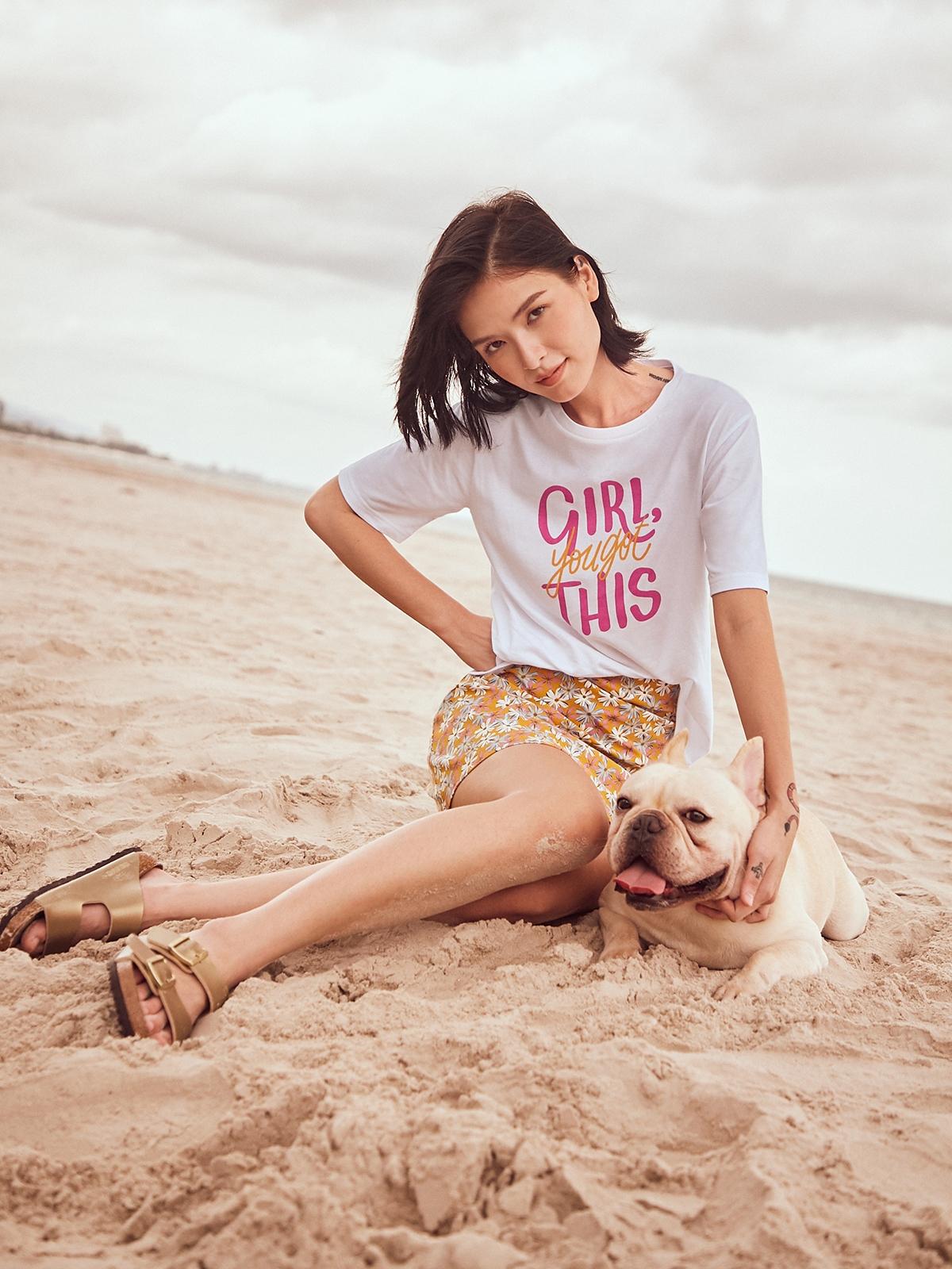 Sustainable Girl You Got This Organic Graphic Tee - White