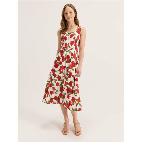 Rosa Vasette Zip Dress