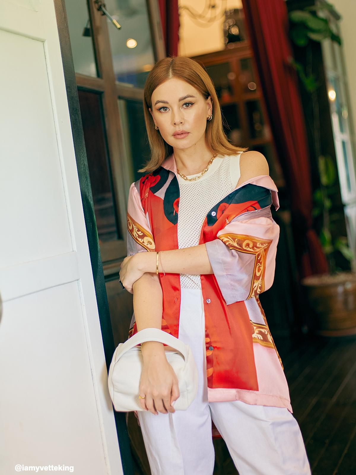 Gemini Shirt - Red Brown