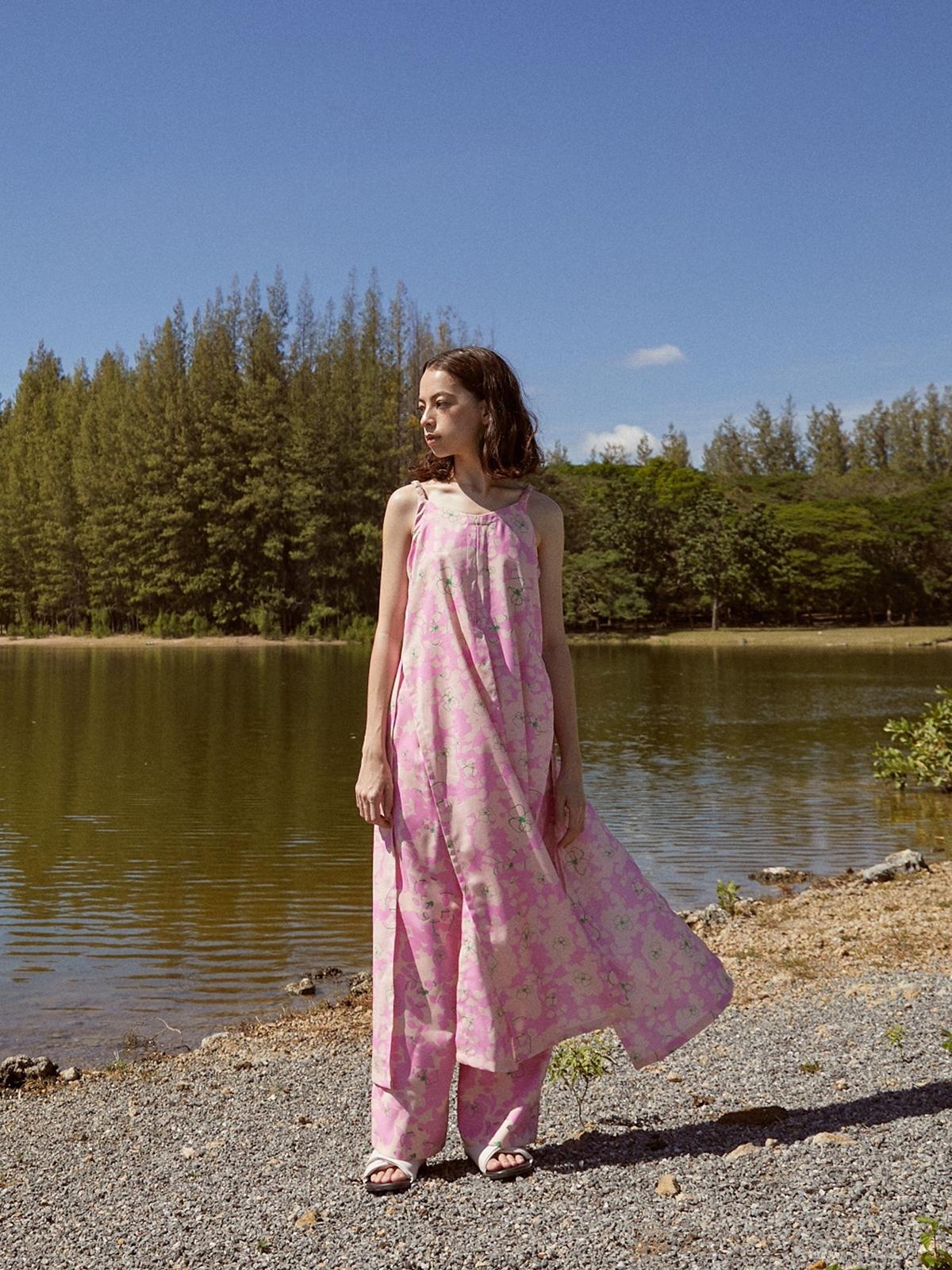 I'm Happy Sleeveless Top - Print