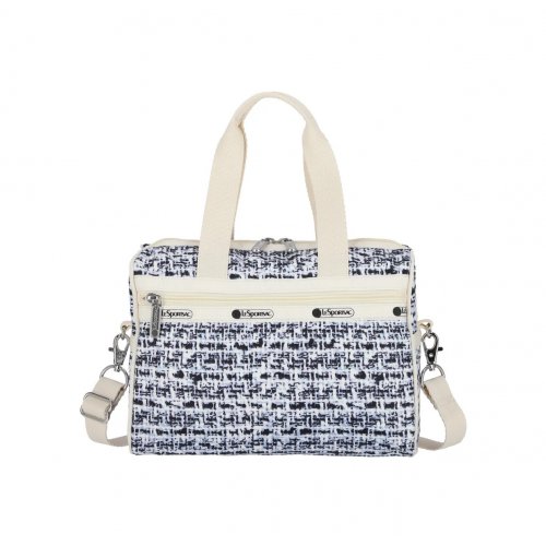 Weave Black Everyday Small Satchel