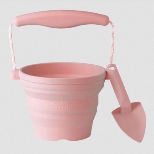 Scrunch Seedling Pot and Trowel