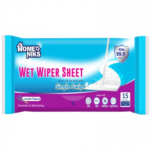 HomeNiks Wet Wiper Sheets - Lavender 