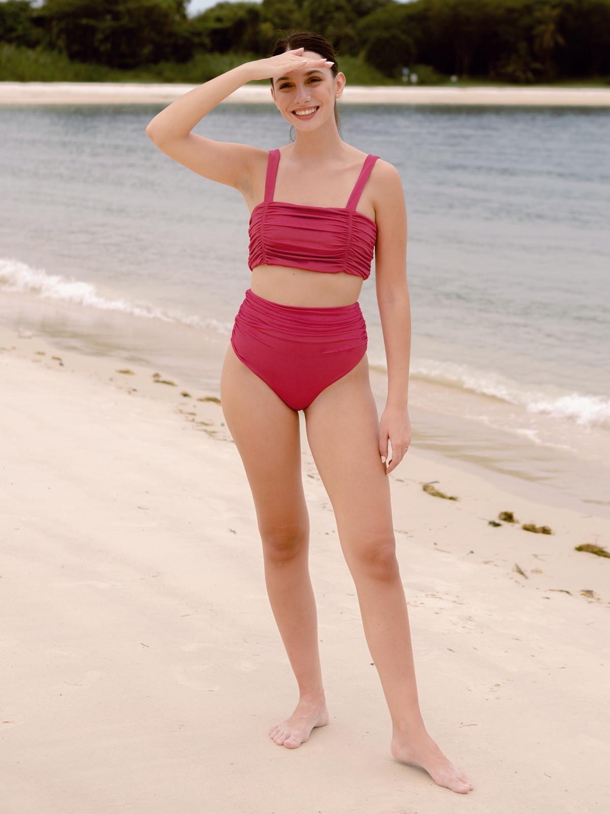 Alba Bikini Bottom - Cerise