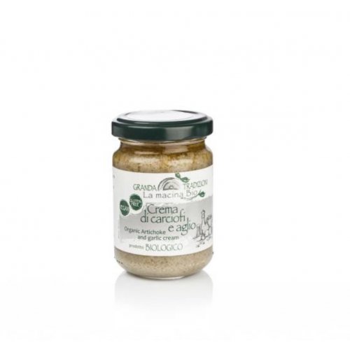 Granda Tradizioni Artichoke and Garlic Cream Organic 130gr